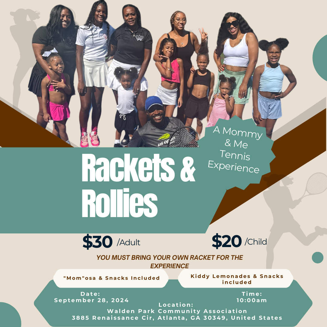 Rackets & Rollies:  A Mommy & Me Tennis Experience - September 28