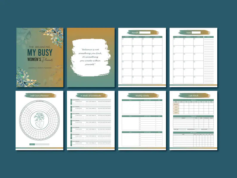 Balance My Busy Planner Digital Planner