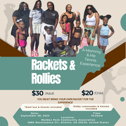 Rackets & Rollies:  A Mommy & Me Tennis Experience - September 28