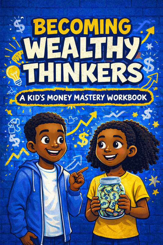 Becoming Wealthy Thinkers (Kids Money Mastery Workbook) DIGITAL DOWNLOAD