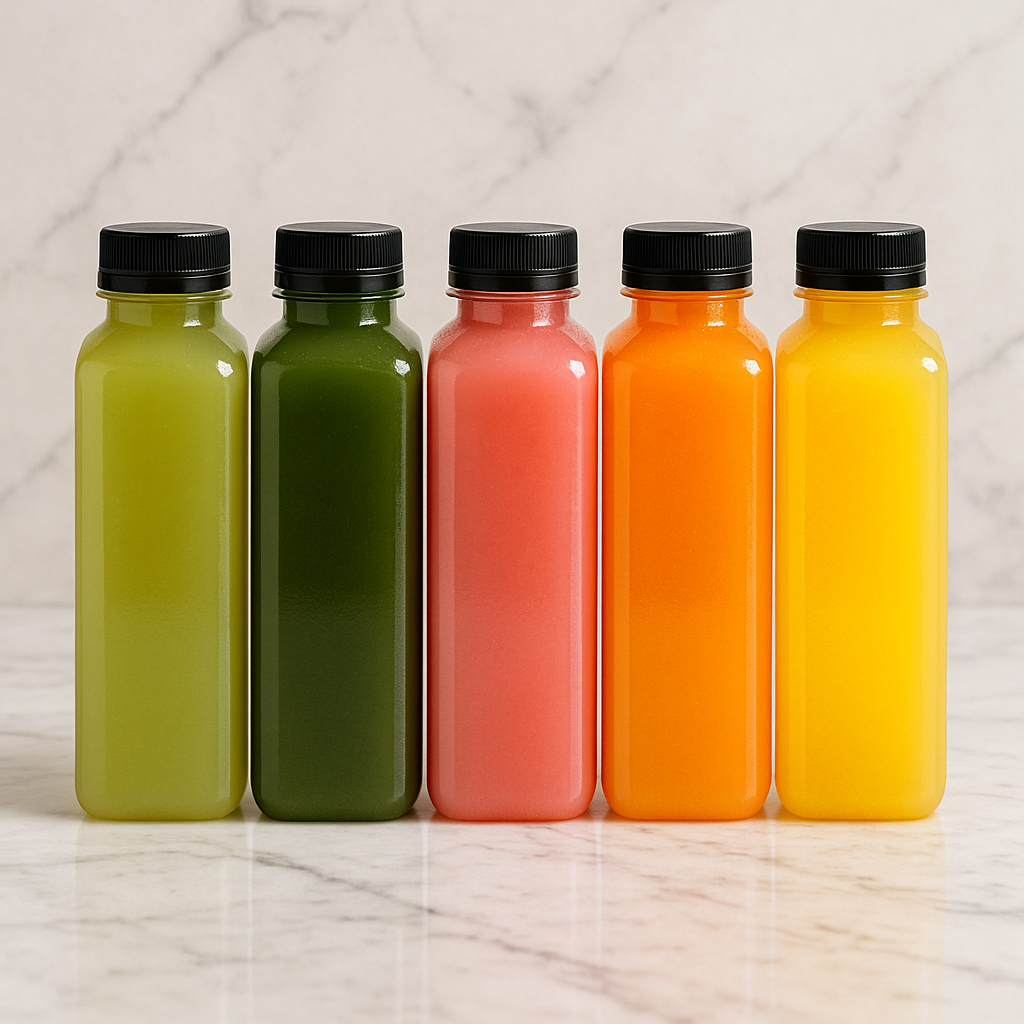 The MONDAY RESET:  ONE DAY JUICE CLEANSE (ADD E-GUIDE TO CART FOR FREE WITH PURCHASE)