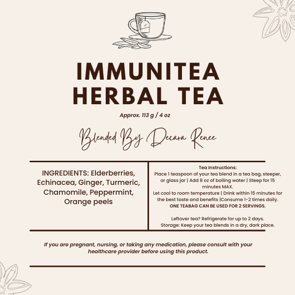 IMMUNITEA & RECOVERY HERBAL TEA